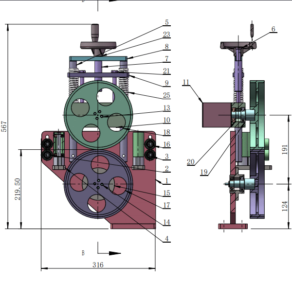 Cable length counter