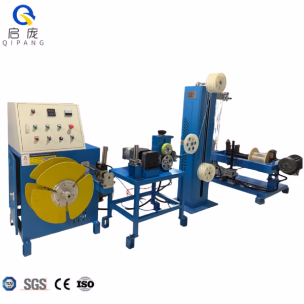 cable winding and cutting machine