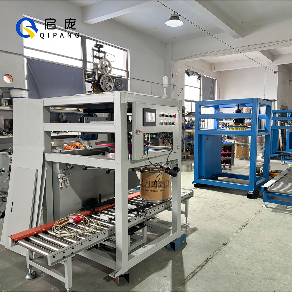 plum blossom barrel coiling machine