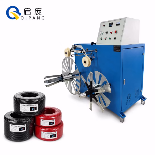 dual head take up machine